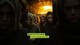 Arrival of the First Female Prisoners at Auschwitz Camp (1942)