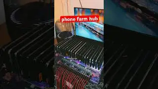 20 ports USB HUB Dock Charger Mobile Phone Farm Kit Click Farm tel&eacute;fonos #phonefarm #boxphonefarm