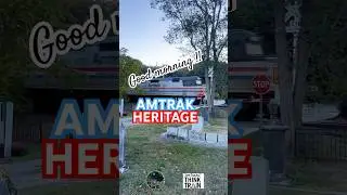 #amtrak #commutertrain #heritagetrain #trains #mbta #railfan #trainlove #amtraktrain #scenictrain