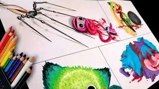 Dibujando POPPY PLAYTIME Chapter  ( PROTOTYPE 1006 )