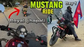 PAIHILO DIN NAI BIKE LA DHOKA DIYO 😭😭 !!!  😞 JHAPA TO MUSTANG RIDE 😱