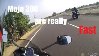 CBR 250R VS Mojo 300... Are they really fast ?