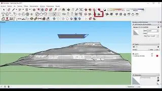 Crear un terreno en sketchup con curvas de nivel