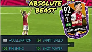 ABSOLUTE BEAST !! Gabriel Martinelli Player Review FIFA MOBILE 20