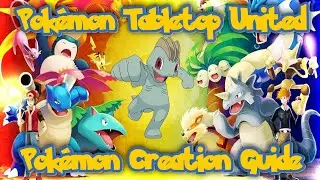 Pok&eacute;mon Tabletop United: Pok&eacute;mon Creation Guide