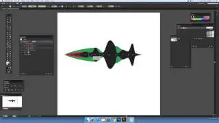 How to create multiple strokes and width profiles combined in Illustrator (Intermediate) tutorial
