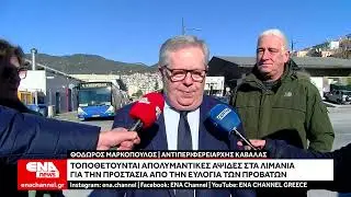 Τοποθετούνται απολυμαντικές αψίδες στα λιμάνια για την προστασία από την ευλογιά των προβάτων