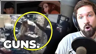 Destiny Reacts To Amouranth's Hostage CCTV Video