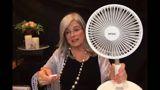 As Seen on TV AI Super Portable Foldaway Desk & Table Fan Adjustable Height to 39.3