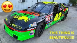 BAT auction review #9 - MY CAR!!!  1991 Kyle Petty Mello Yello Pontiac Grand Prix!