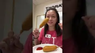 Corn dog lunch! #corndogs #corndog #lunchtime #lunchatwork