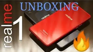 UNBOXING Of RealMe 1 & First Look🔥🔥🔥