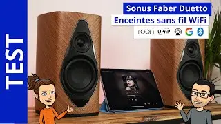Sonus Faber Duetto : la r&eacute;f&eacute;rence des enceintes sans fil connect&eacute;es? (WiFi, AirPlay2, Chromecast)