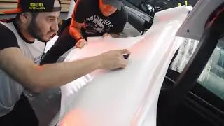 mercedes wrap CLS 450 by Car wraps mx