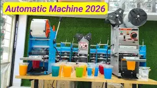 👍Glass Packing Business idea 2026, Automatic Machine 2026🔥✅