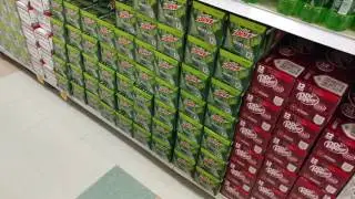 Inside a kroger grocery mart USA grocery store