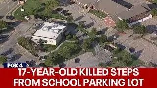 Lewisville HS student murdered next door to campus