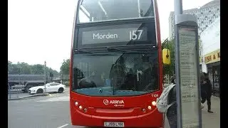 *FULL ROUTE VISUAL* Route 157: Crystal Palace - Morden