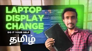 How To Change Your Laptop Display In Tamil | HP 14Q CSOOO9TU 14 Inch Laptop | v v musical