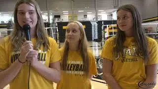 Interview with St. Teresa&rsquo;s Academy Volleyball Team Members Avery Reed., Naomi & Randall Isa Glover