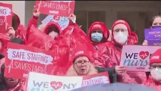 NYC nurses sound battle cry over staffing crisis