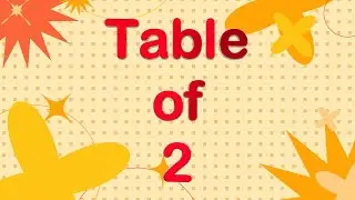 Table of 2 in English | 2 ka Table - Table of Two | Maths Tables Song | 2 का पहाड़ा | 2 ka pahada