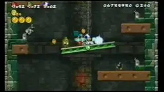 New Super Mario Bros Wii Multiplayer: World 7-Fortress