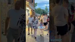 Italy 🇮🇹 summer evening walk #italytravel #fy #europe #7millionviews