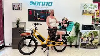 Cargo bike IO in Bicy con Motore Mivice: Sicurezza e Comfort sotto Ogni Clima!