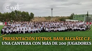 Presentación FÚTBOL BASE  Alcañiz C. F.