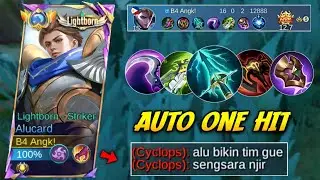 ALUCARD SOLO RANK NGAK MATI MATI NGAK BISA DISENTUH !! BIKIN MUSUH SENGSARA LAWAN ALUCARD 🔥 | MLBB
