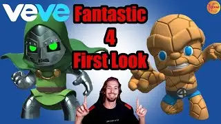 Veve Announces Fantastic 4 Marvel Mightys - Ecomi OMI