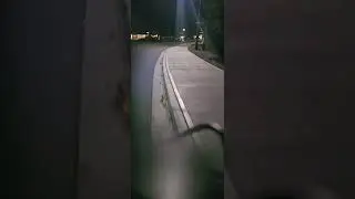 Night ride on our ebike Cariboo BC