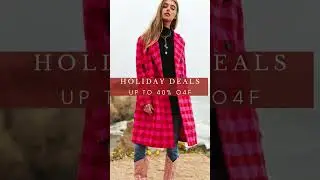 Chic Ramp Walk: Davi & Dani Textured Knit Tweed Double Button Coat Jacket   | 👗👠 #fashionfinds