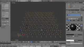 Blender Tutorial Making a 3D Model of Graphene (With a Low Polygon Count)