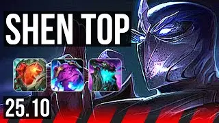 SHEN vs VLADIMIR (TOP) | EUW Master | 25.10