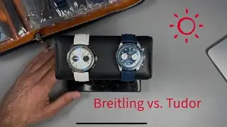 Best Chronographs for the Summer: Tudor Black Bay Chrono Blue and Breitling Premier B01 Panda