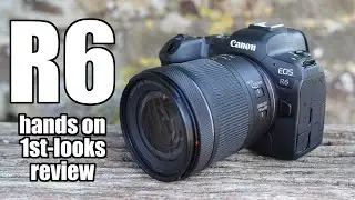 Canon EOS R6 HANDS ON first looks review vs R5 vs A7III