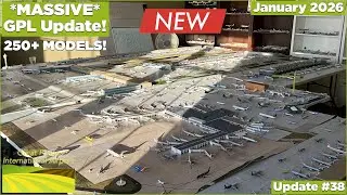 250+ MODELS! | GeminiJets Great Plains International Airport update - January 2026