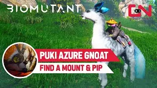 Biomutant Find a Mount & Pip - Puki Azure Gnoat Quest