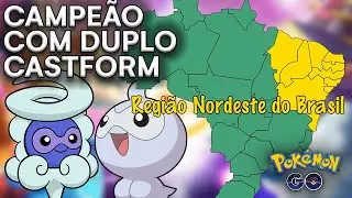 USOU DUPLO CASTFORM E FOI CAMPEÃO DO NORDESTE DE POKÉMON GO - PACHOBLUES