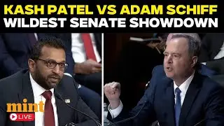 Epstein Files Hearing 2025 | 'You are the biggest fraud...' | Adam Schiff vs Kash Patel LIVE