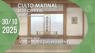 Culto Matinal | 