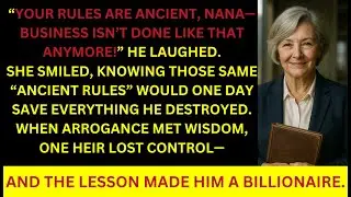 The Spoiled Heir Laughed at Her Old Rules &mdash; But They Built His Empire.