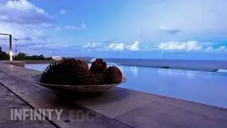 Infinity Edge Swimming Pool in Coolum Beach - Majestic Pool Builders Brisbane