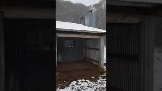 First Snow at lovicks hut