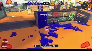 wipeout with my carbon roller deco splatoon 3