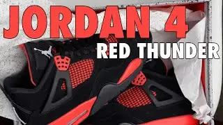 Jordan 4 Red Thunder (2022) Quick Review