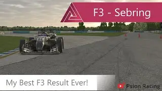 iRacing: Formula 3 - Sebring - My Best F3 Result Ever!