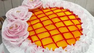 आओ आज केक सजाना सीखें!cake #eggless